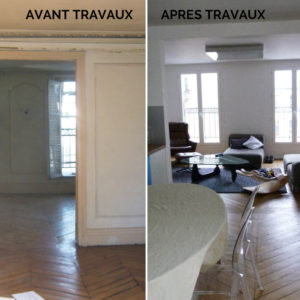 Rénovation Appartement "Rue Bleue"